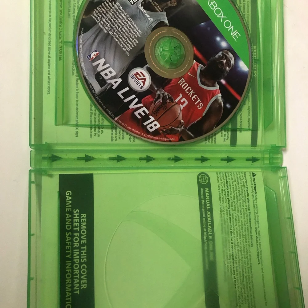 NBA‎ Live 18 Microsoft Xbox One Basketball Game